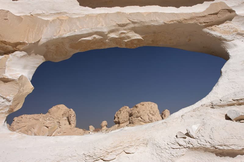 The White Desert in Egypt is an Otherworldly Experience